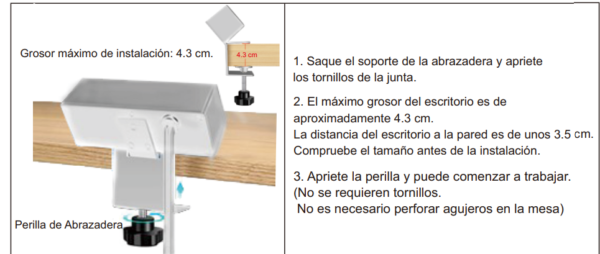 Tomacorriente para Escritorio